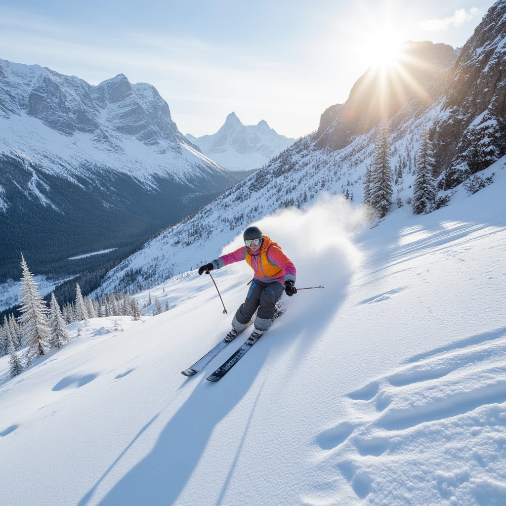 Фрирайд на Домбае