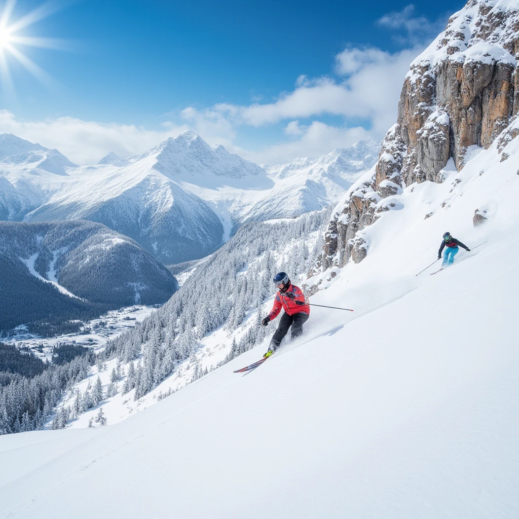 Фрирайд Домбай 2