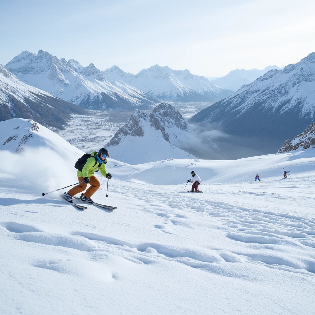 Фрирайд Домбай 3