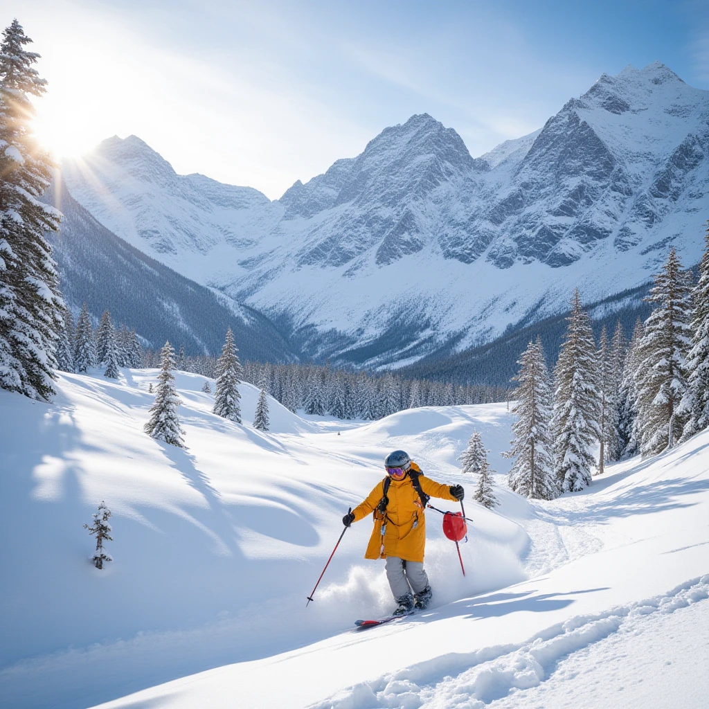Фрирайд день в Домбае