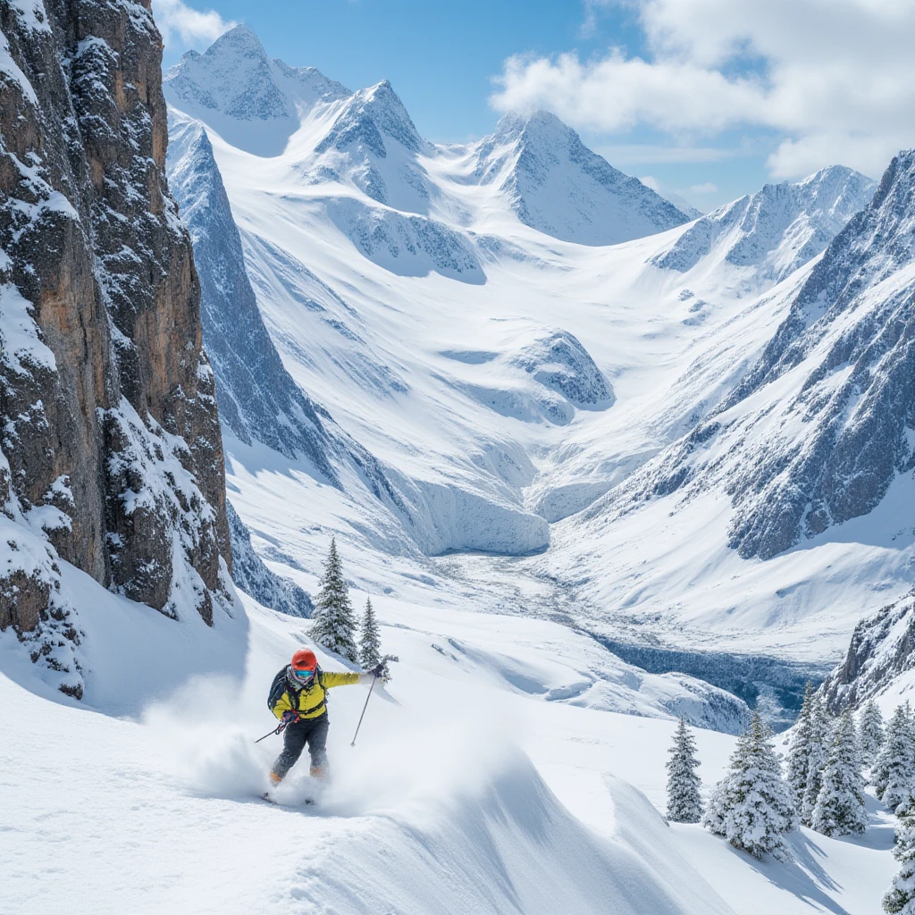 Фрирайд в Хибинах