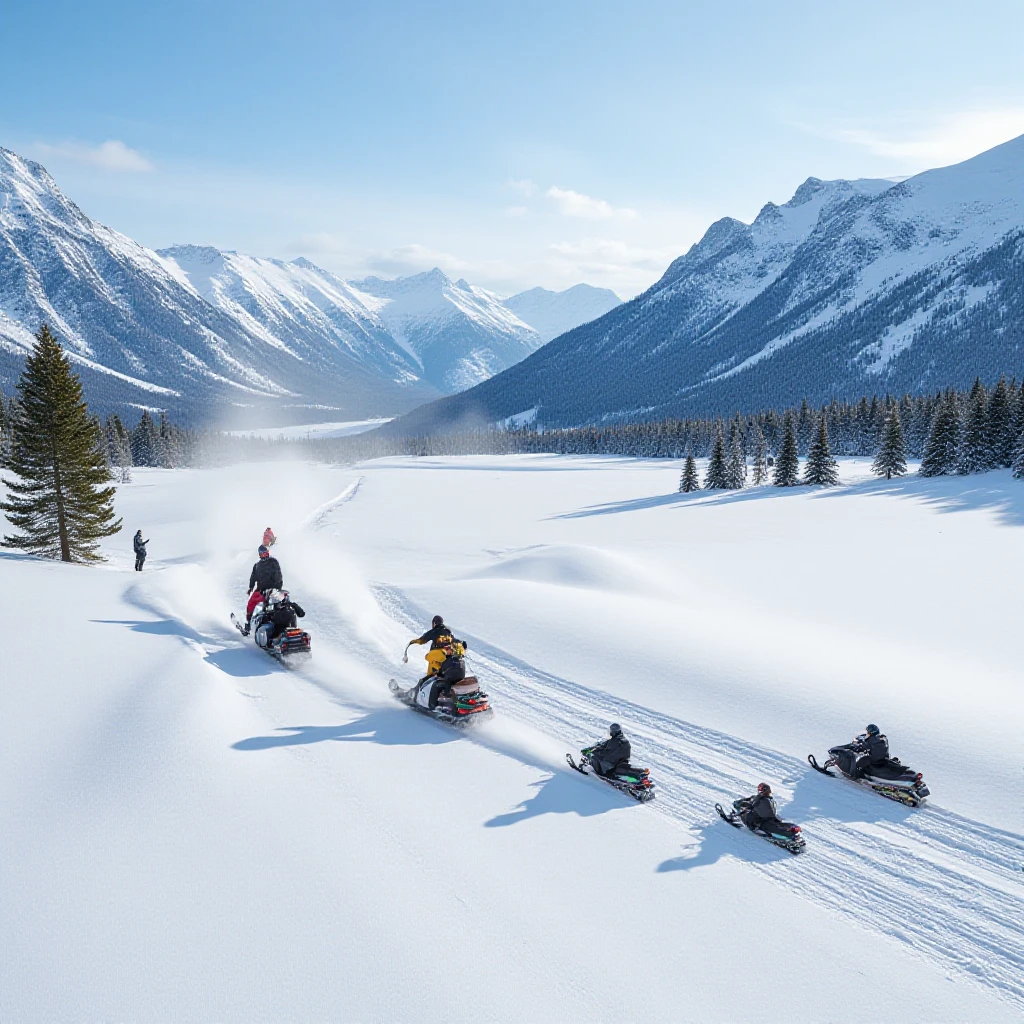 Снегоходная экспедиция Приисковый 1