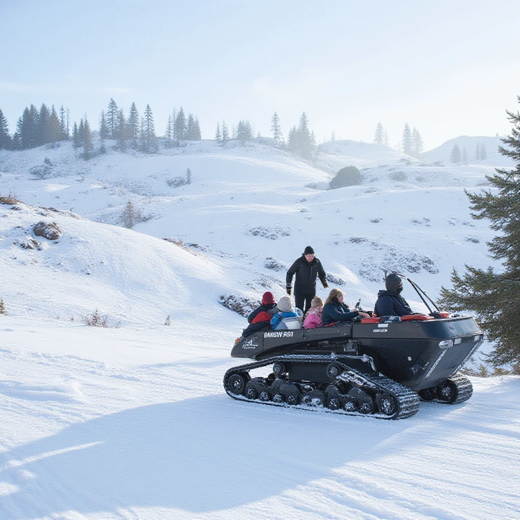 Ратрак-тур Шерегеш 1