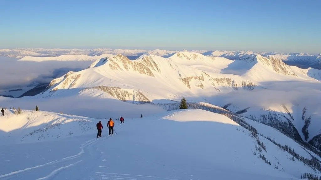 Ски-тур по хребтам Шории